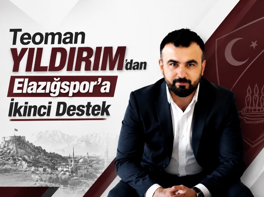 Teoman Yıldırım'dan Elazığspor'a ikinci destek geldi